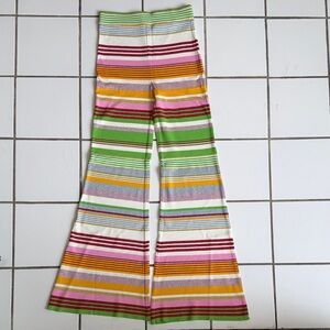 Moschino Multicolor Striped women’s stretch Flared Pants
